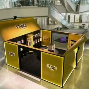 custom shopping mall brand product display booth