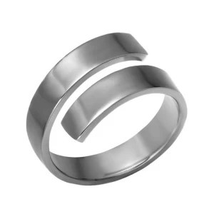 Custom simple fashion jewelry stainless steel ring