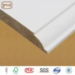 Custom Waterproof Primed Wood Radiate Pine Finger Joint Flooring Accessory Moulding Laminating Laminated Board