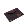 Custom wedding invitation fancy kraft paper foil envelopes
