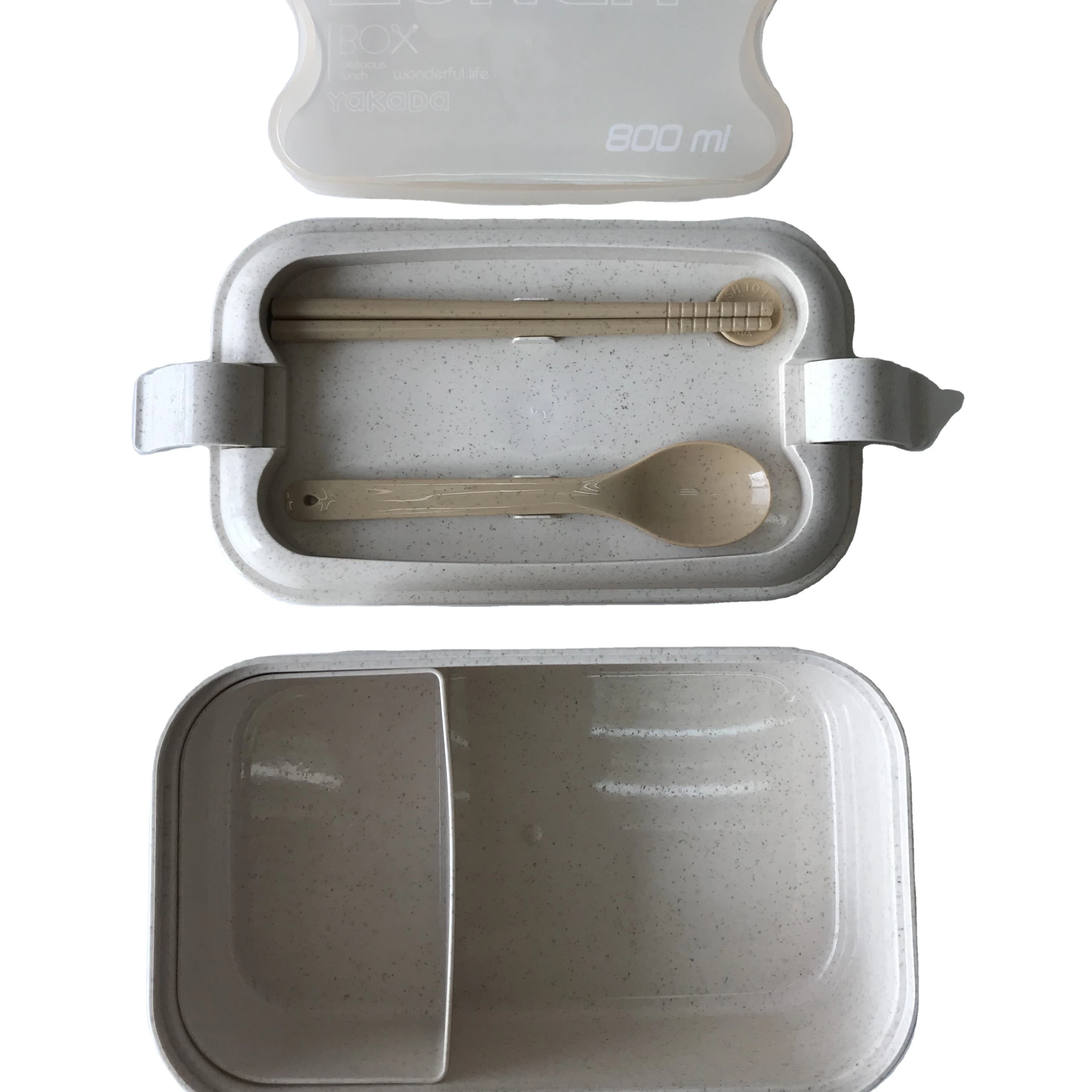 Customizable Insulated Bento Wheat Fiber Lunch Box