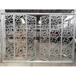 Customized design decorative CNC perforated aluminum panel