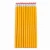Import Customized Logo 7 Inches Poplar Wooden Hexagonal Yellow HB Pencil With Eraser For Office And School from China