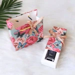 Customized paper cardboard, red lipstick paste, gift box