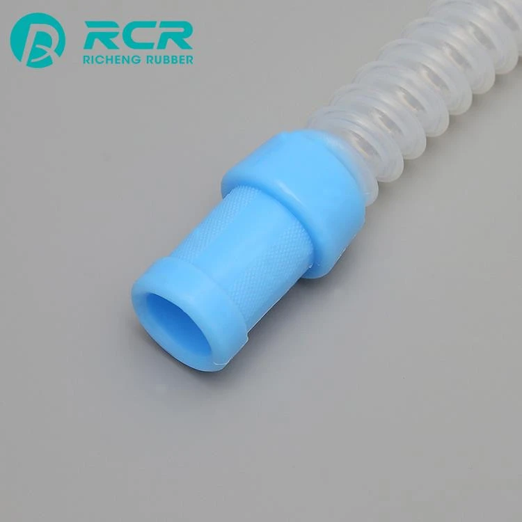 Customized silicone rubber knee breathing tube/silicone breathing tube seal,silicone oxygen tube for Medical products