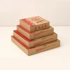 Customized Steak  Pizza  Food Corrugated Kraft Paper Box