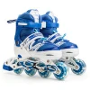 Customized wholesale inline design roller skates promote cheap children&#39;s sports roller skates shoes