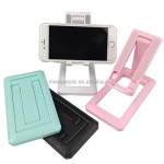 Customs Logo Collapsible Mobile Phone Stand, Universal Desktop Cellphone Holder Bracket Mobile Phone Holder With Non-Slip Bottom