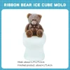 Cute bear silicone ice mold alcohol cola beverage mold party baking tools