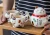 Import Cute Japanese Lucky Porcelain Bone China Creative Ceramic Strainer Lovely 3d Cat Teapot Mug Tea two Cups one Pot gift set from China
