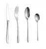 D032 Hongda New Patent Design 304 High Grade Stainless Steel Flatware Elegant Wedding Metal Cutlery Set