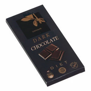 Dark Chocolate With Maltitol - 80 g. Suitable For Diabetics. Private Label Available. Made In EU