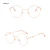 Import DARSIN Eyewear 2020 Round Oversized Light Fashion Anti Blue Light Blocking Glasses from China
