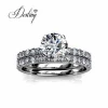 Destiny jewellery wholesale fashion rings women wedding rings 18k gold plated latest design made with crystals from Swarovski