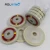 Import diameter 125mm thickness 10mm wool felt abrasive cutting wheel making machine from China