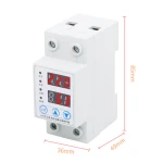 Digital adjustable over voltage/ under voltage/over current  surge protective device protector over relay