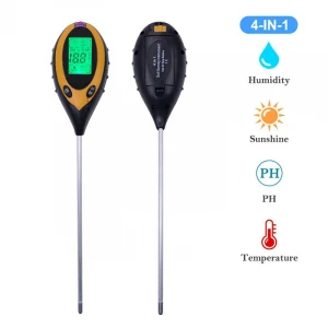 Digital Ph Meters Soil PH Value Temperature Moisture Tester