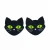 Import Disposable Cat Eye Glow In The Dark Sexy Women Fabric Nipple Pasties Cute Nipple Cover Pasty Pasties from China