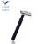 Import disposable double edge shaving  safty razor personalized custom handle face male twin blade plastic from China
