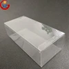 Disposable Square Transparent Plastic Gift Boxes PET PVC PP Clear Folding Box