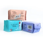 Disposable ultra thin super high absorbency comfortable best quality anion sanitary napkin for ladies daily night use