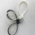 Import Disposable Zip Tie Handcuffs 100pcs Police Double Locking Strong Restraints Plastic Cuff (White) from China