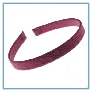 DIY hair band accessory 196 colors ribbon covered with plastic headband