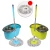 Double drive mop barrel rotary household squeeze water automatic dry wet dual purpose lazy mop