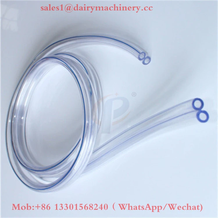 Double PVC Milking Pulse Air Tubes For Milking Machinery , Milking Hose Air Pipe Pulsation