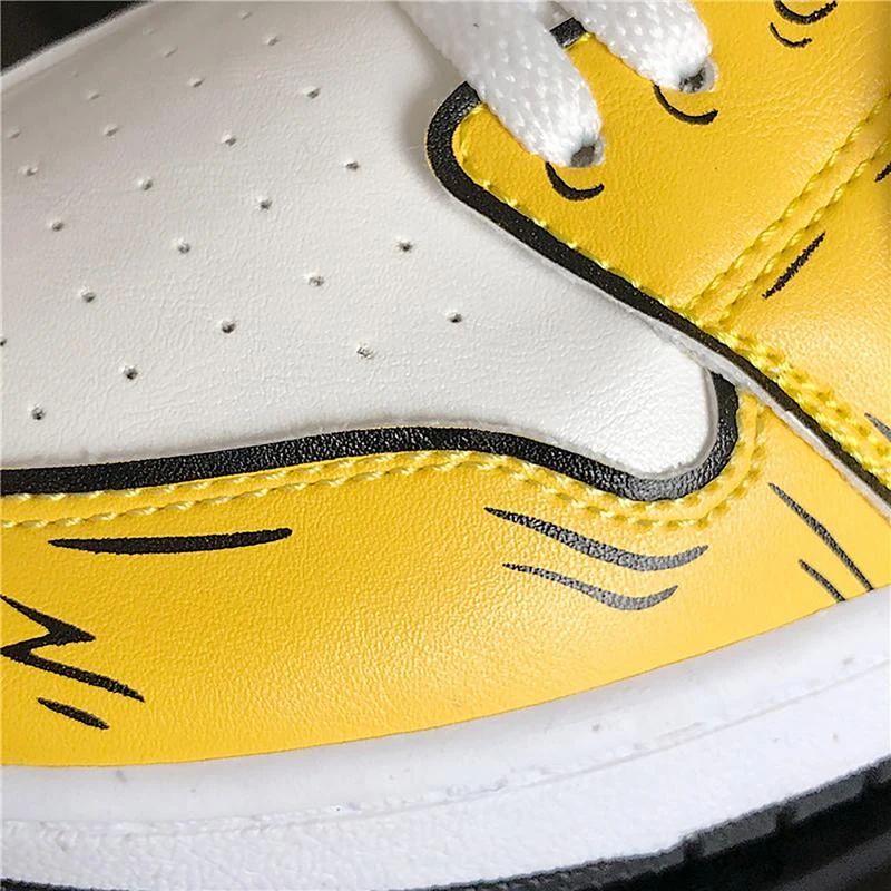 Dragon Ball Tide Comfortable Hot Selling Lasted Style Fashion Chaussure Pikachu Leather Sports Shoes Casual Men Outdoor Activies