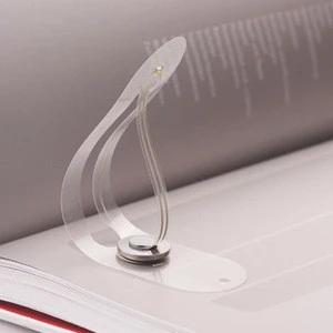 dropship Bookmark Lamp Ultra thin LED night light Folding bent clip Book lamp