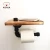 Import Durable Bathroom Towel Black Steel Single Robe Hook from China