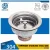 Import durable round shape drain stainless steel kitchen sink strainer from China