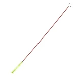 Durable straw cleaning brush stainless steel wash drinking pipe straw brushes brush cleaner