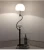 Import E27 Tea Contracted Modern Sitting Room Sofa Bedroom Bedside Lamp Creative Remote Control Vertical Floor Lamp from China