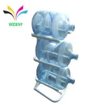 Easy assembly sturdy steel tube 3/5 gallon water bottle storage rack