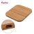 Import eco friendly Fast customized logo Qi Bamboo Wireless Charger 5w bamboo mobile phone holder charger from China