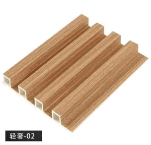 Eco-Friendly Formaldehyde Free Decorative WPC Panel Indoor wooden Wall