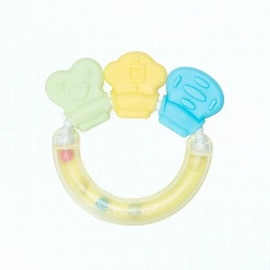 Eco-friendly material vegetable baby toy : Baby Teether Spin made from fermented cornstarch