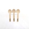 Eco-friendly Natural Bamboo Wooden Spoons Bulk Cheap Biodegradable Spoon