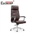 Import Ekintop High Back Brown Leather Computer Chair Luxury Reclining Office Chair from China