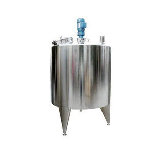 Electric Heating Stainless Steel Sanitary Food Industrial Tank Agitator Mixer