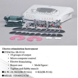 Electro stimulation skin tightening equipment ems