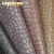 Import Embossed Snake Skin PU Artificial Leather Raw Material For Shoe Upper from China