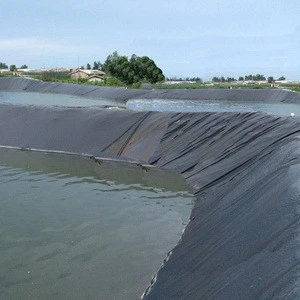 Environmental smooth plastic  pond waterproof hdpe geomembrane with installation fish farming