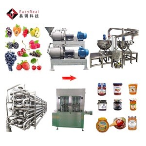 European Design Philosophy Manufacturing Plant Fruit Production Line Industrial Jam Making Equipment Machinery