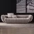 Import European modern style living room royal wedding velvet flannelette lint sofa 3 2 1 seater white couches from China
