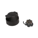 European Truck Trailer connector 12V N type socket 7 pin Electrical trailer socket