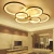 factory direct indoor lighting dimmable led chandeliers ceiling & pendant lights with remote control