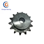 Factory Direct Sale Blacken Treatment Harden Tooth Steel Roller Chain Sprocket tooth sprocket
